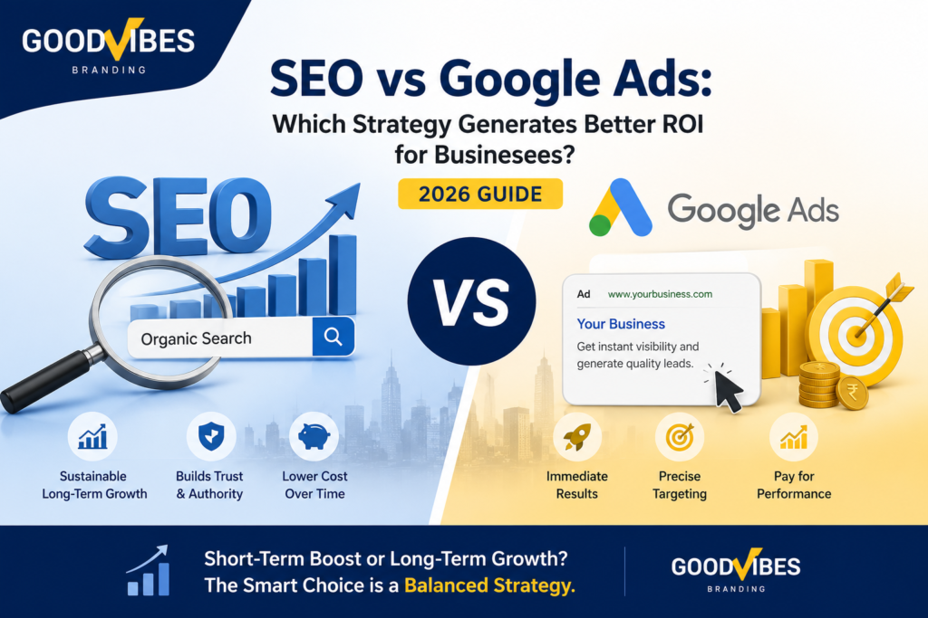 SEO vs Google Ads: What to Choose?