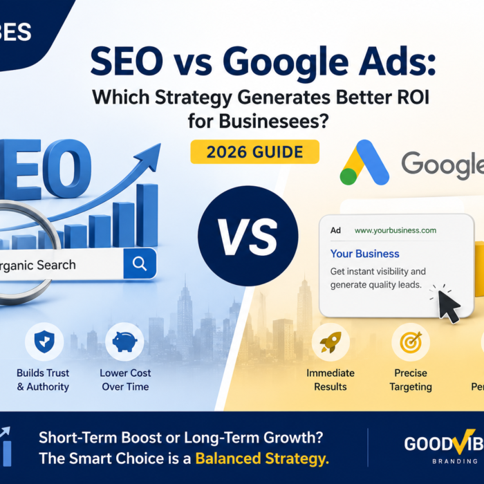 SEO vs Google Ads: Which Strategy Generates Better ROI for Businesses? (2026 Guide)